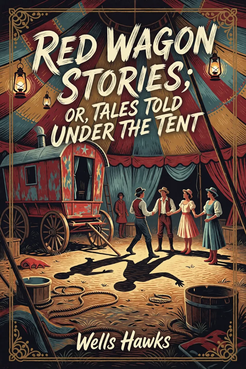 Cover of Red Wagon Stories; or, Tales Told Under the Tent by Wells Hawks