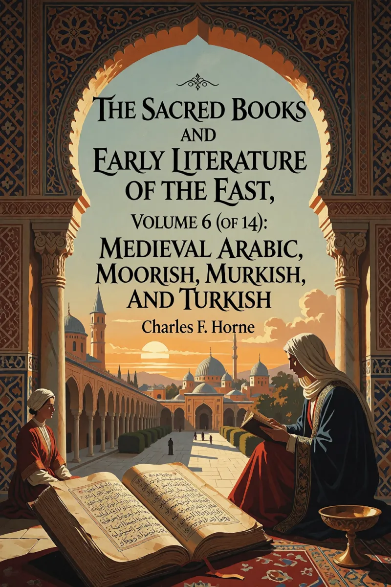 Cover of The Sacred Books and Early Literature of the East, Volume 6 (of 14): Medieval Arabic, Moorish, and Turkish by Charles F. Horne