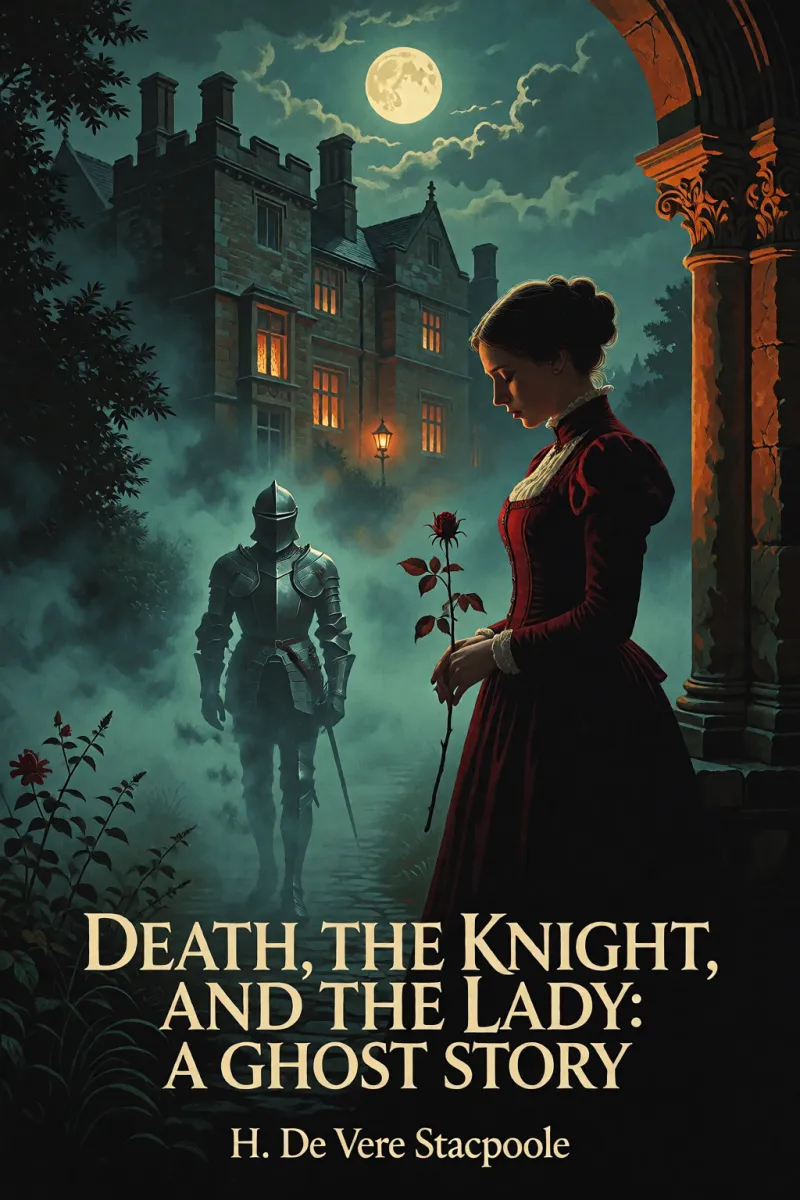 Cover of Death, the Knight, and the Lady: A Ghost Story by H. De Vere Stacpoole