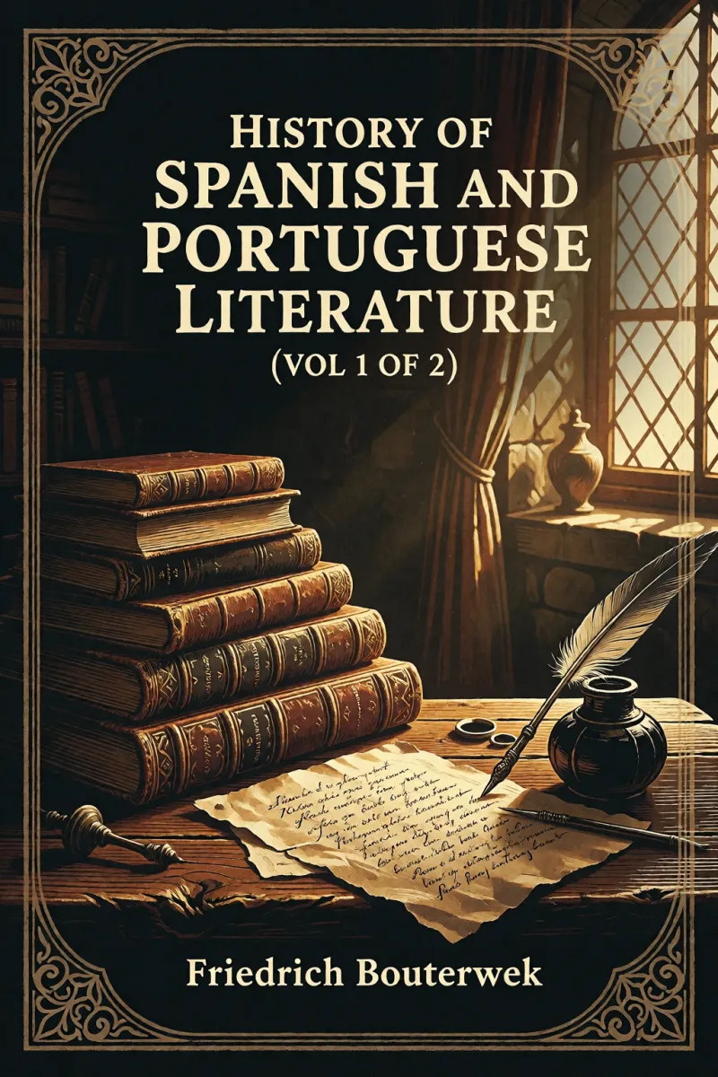 Cover of History of Spanish and Portuguese Literature (Vol 1 of 2) by Friedrich Bouterwek