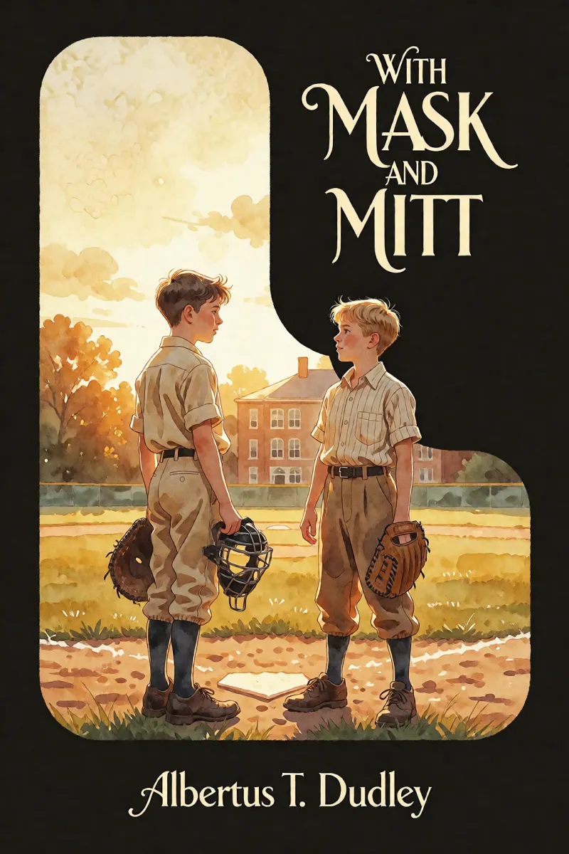 Cover of With Mask and Mitt by Albertus T. Dudley