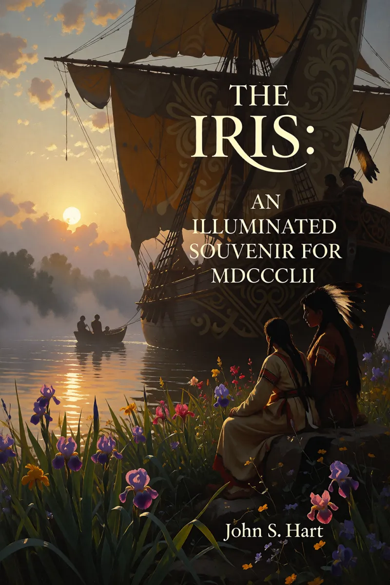 Cover of The Iris: An Illuminated Souvenir for MDCCCLII by John S. Hart