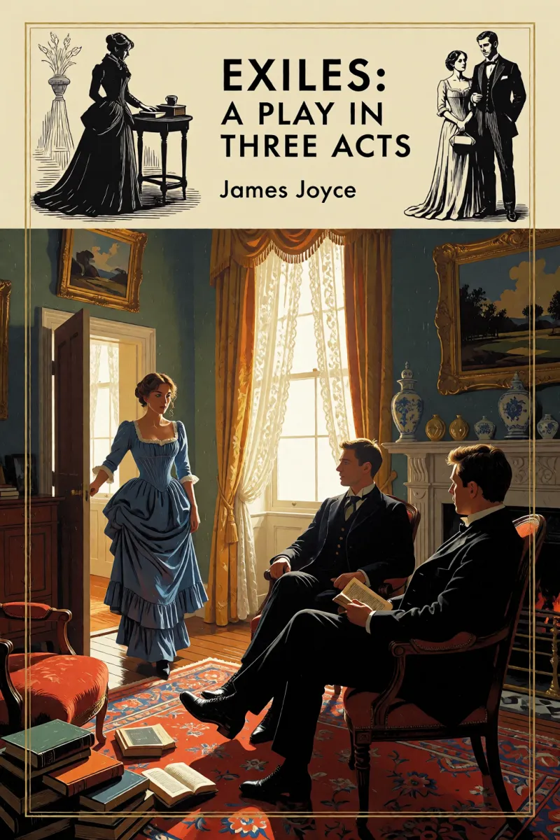 Cover of Exiles: A Play in Three Acts by James Joyce