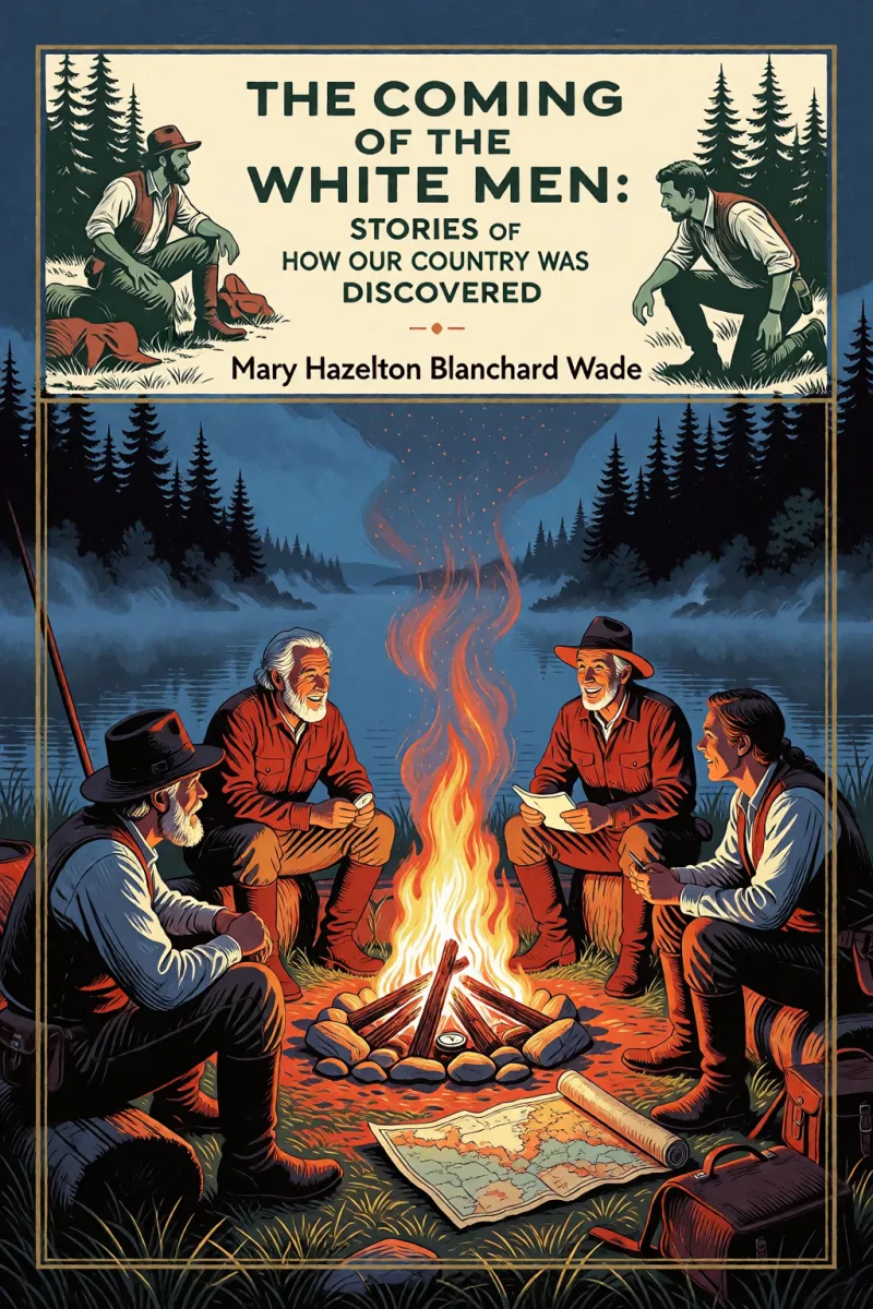 Cover of The Coming of the White Men: Stories of How Our Country Was Discovered by Mary Hazelton Blanchard Wade