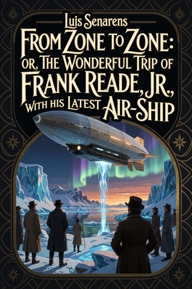 Cover of From Zone to Zone: Or, The Wonderful Trip of Frank Reade, Jr., with His Latest Air-Ship by Luis Senarens