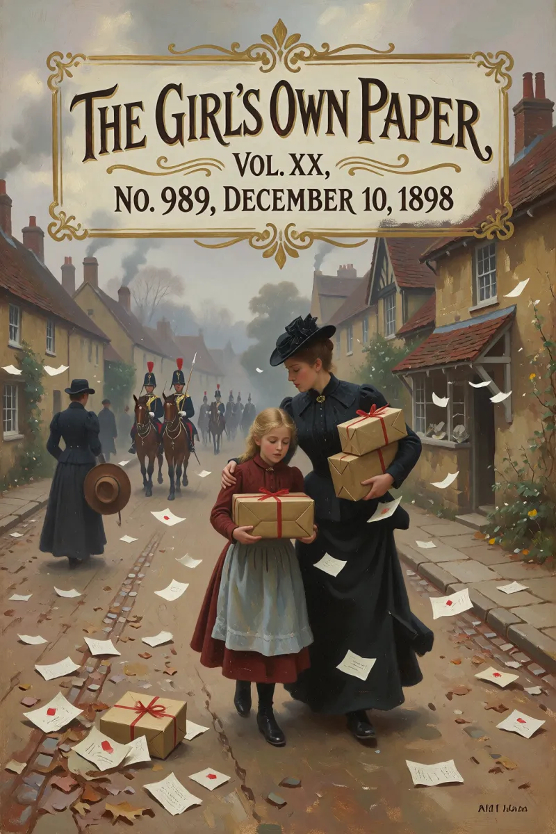 Cover of The Girl's Own Paper, Vol. XX, No. 989, December 10, 1898 by Various