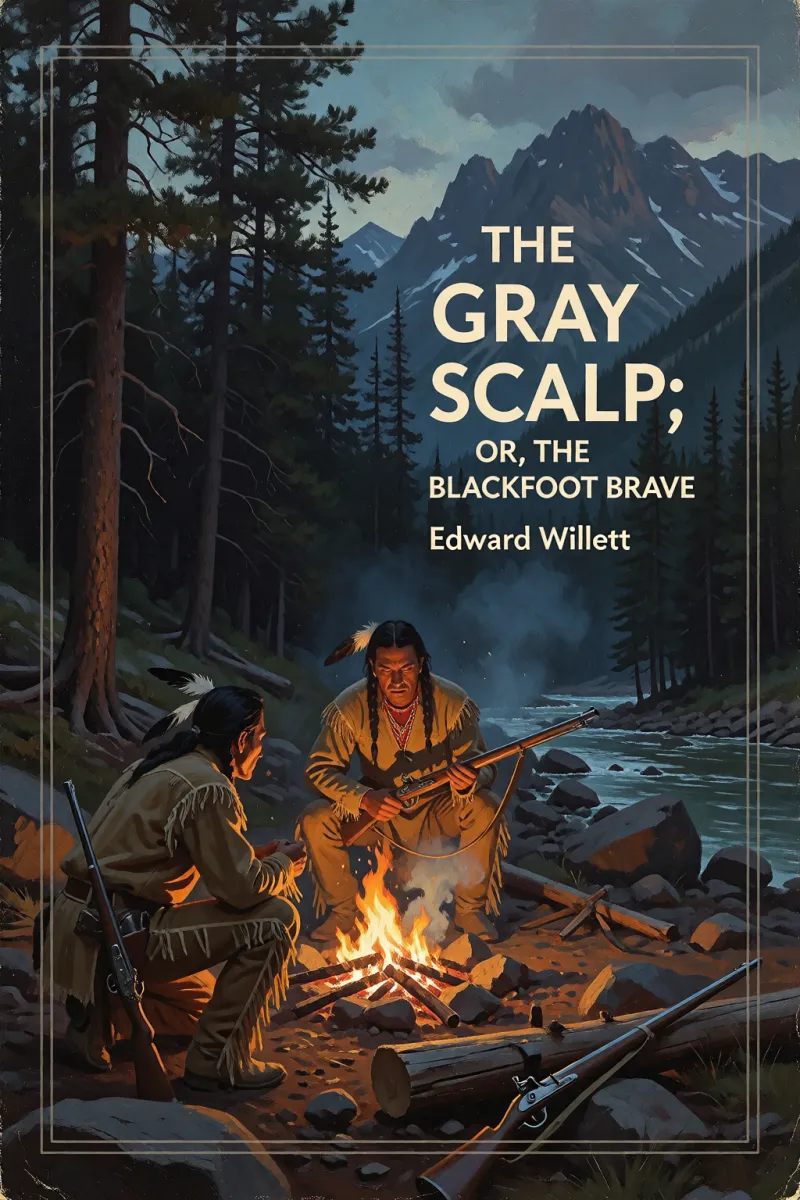 Cover of The Gray Scalp; Or, The Blackfoot Brave by Edward Willett