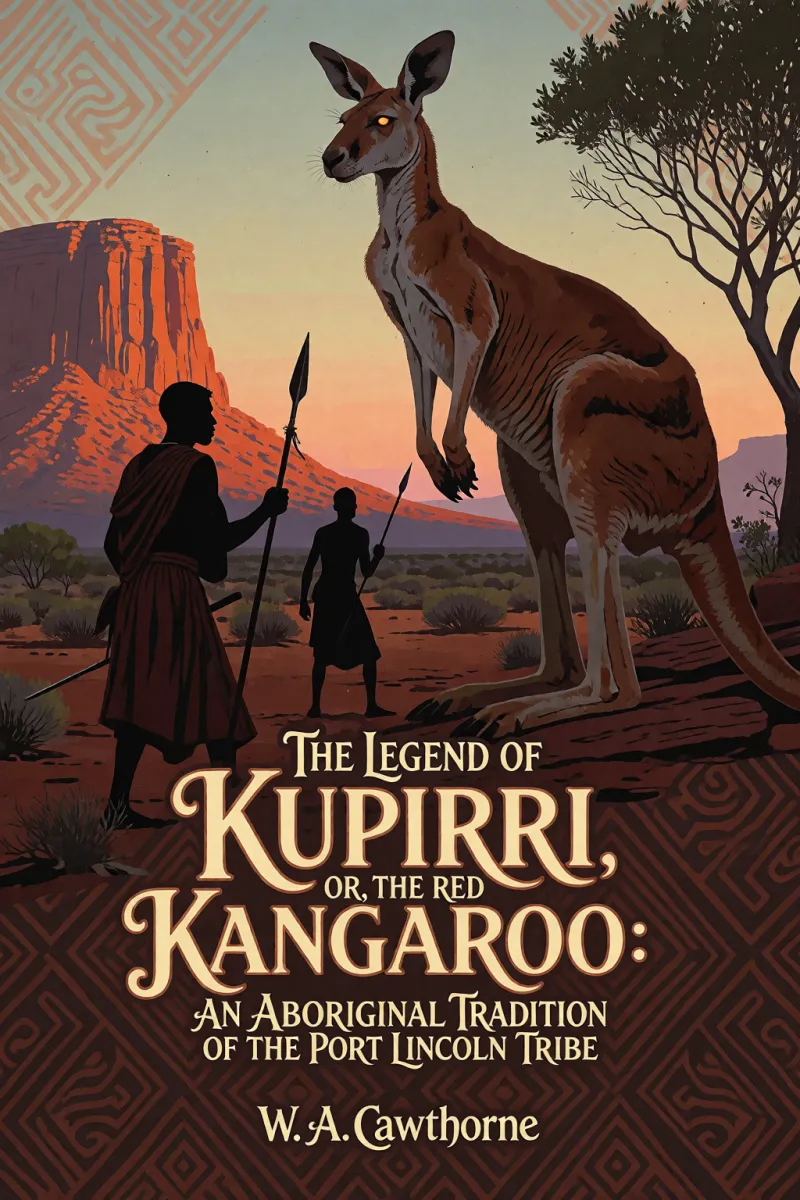 Cover of The Legend of Kupirri, or, The Red Kangaroo: An Aboriginal Tradition of the Port Lincoln Tribe by W. A. Cawthorne