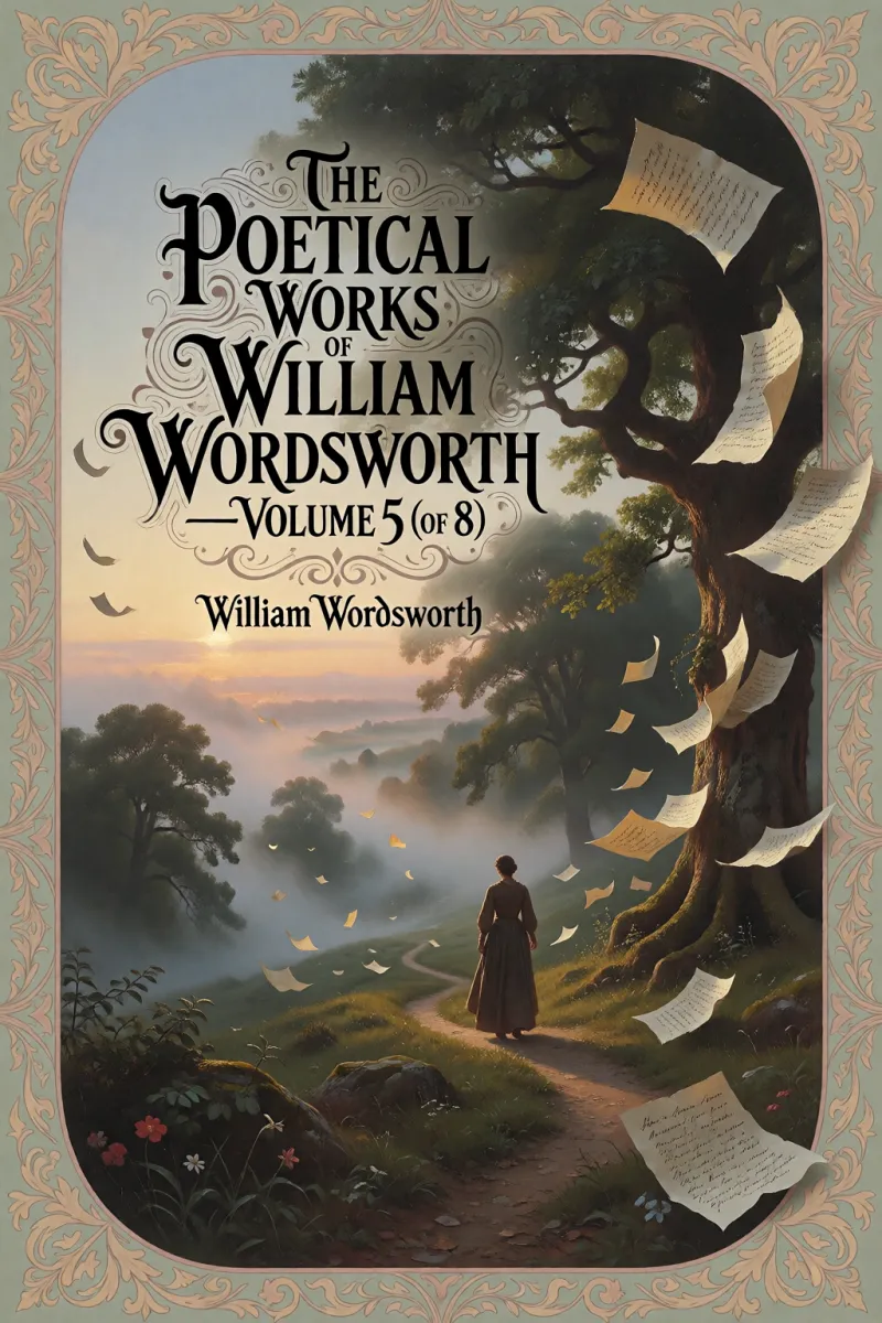 Cover of The Poetical Works of William Wordsworth — Volume 5 (of 8) by William Wordsworth