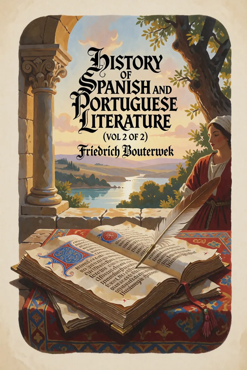 Cover of History of Spanish and Portuguese Literature (Vol 2 of 2) by Friedrich Bouterwek
