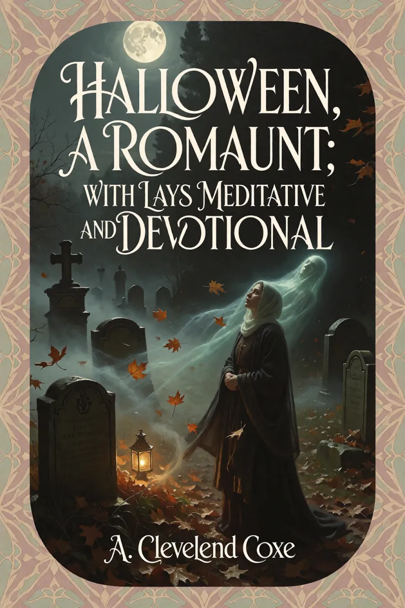 Cover of Halloween, a Romaunt; with Lays Meditative and Devotional by A. Cleveland Coxe