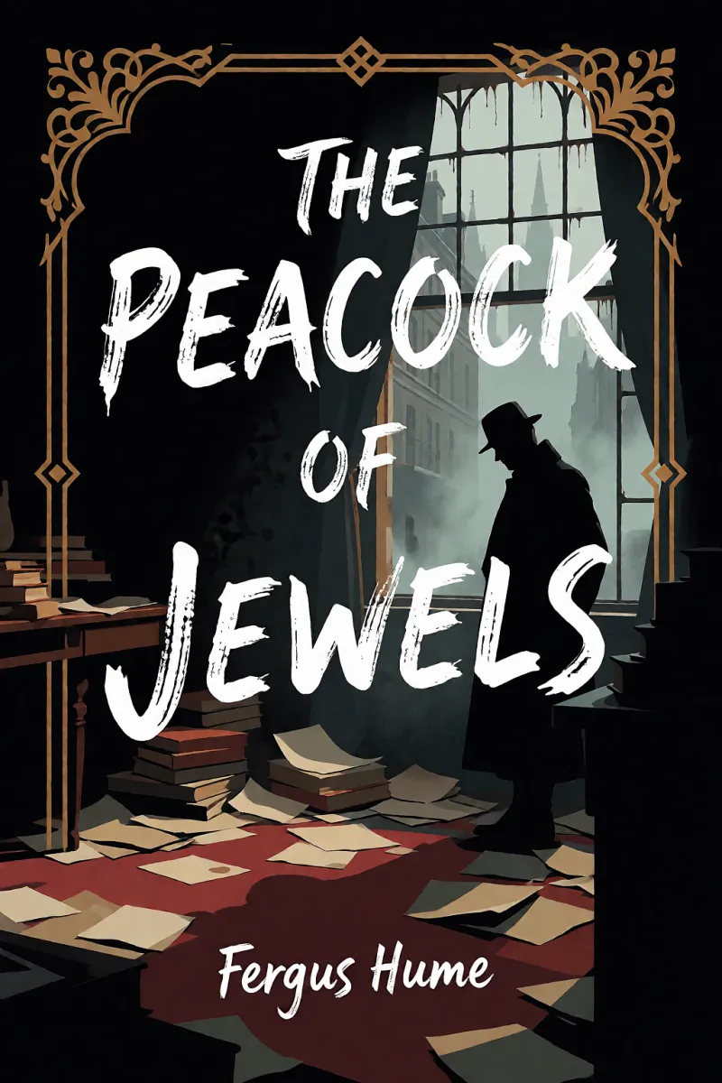 Cover of The Peacock of Jewels by Fergus Hume