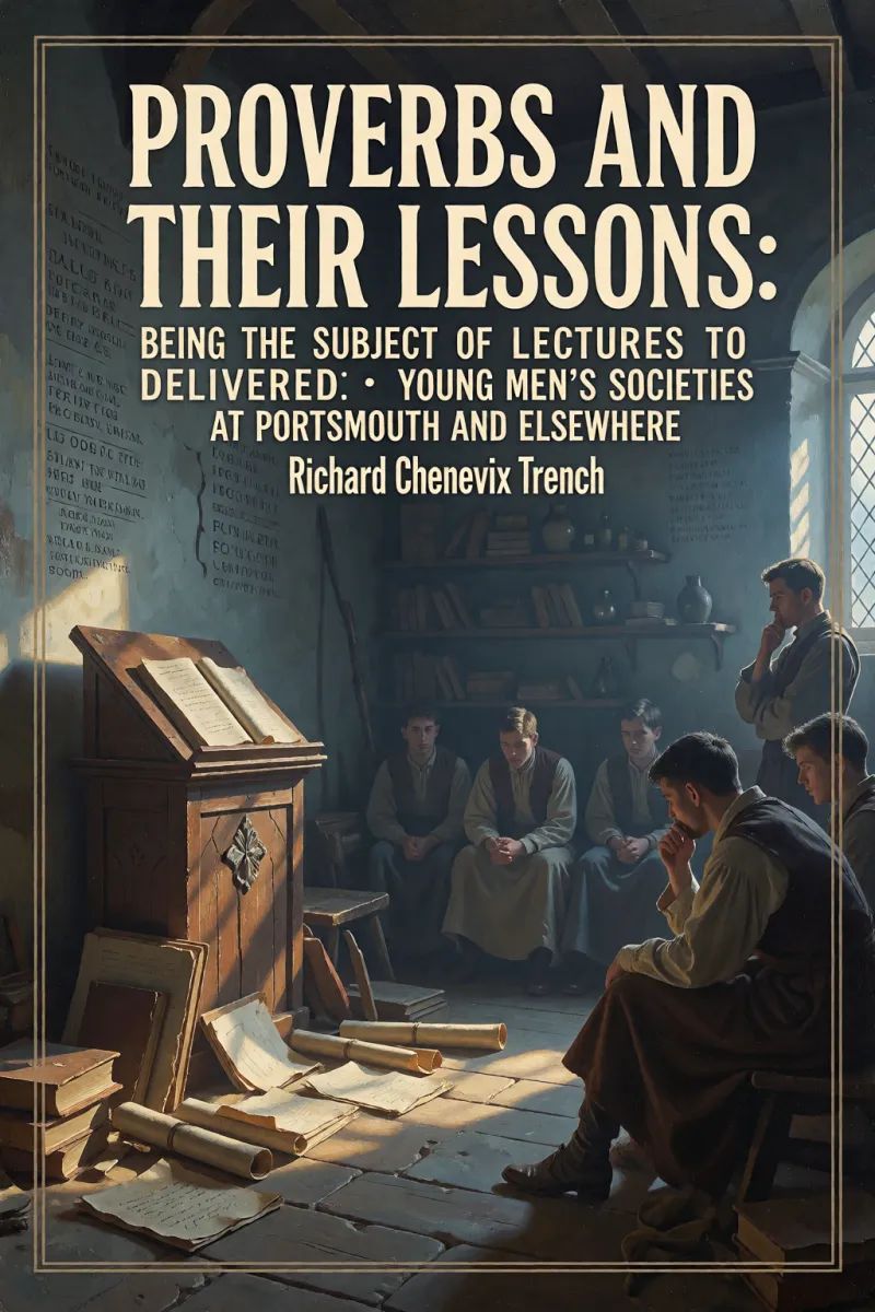 Cover of Proverbs and Their Lessons: Being the Subject of Lectures Delivered to Young Men's Societies at Portsmouth and Elsewhere by Richard Chenevix Trench