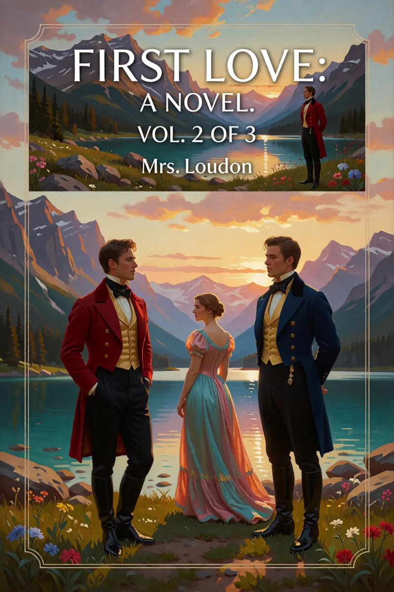 Cover of First Love: A Novel. Vol. 2 of 3 by Mrs. Loudon