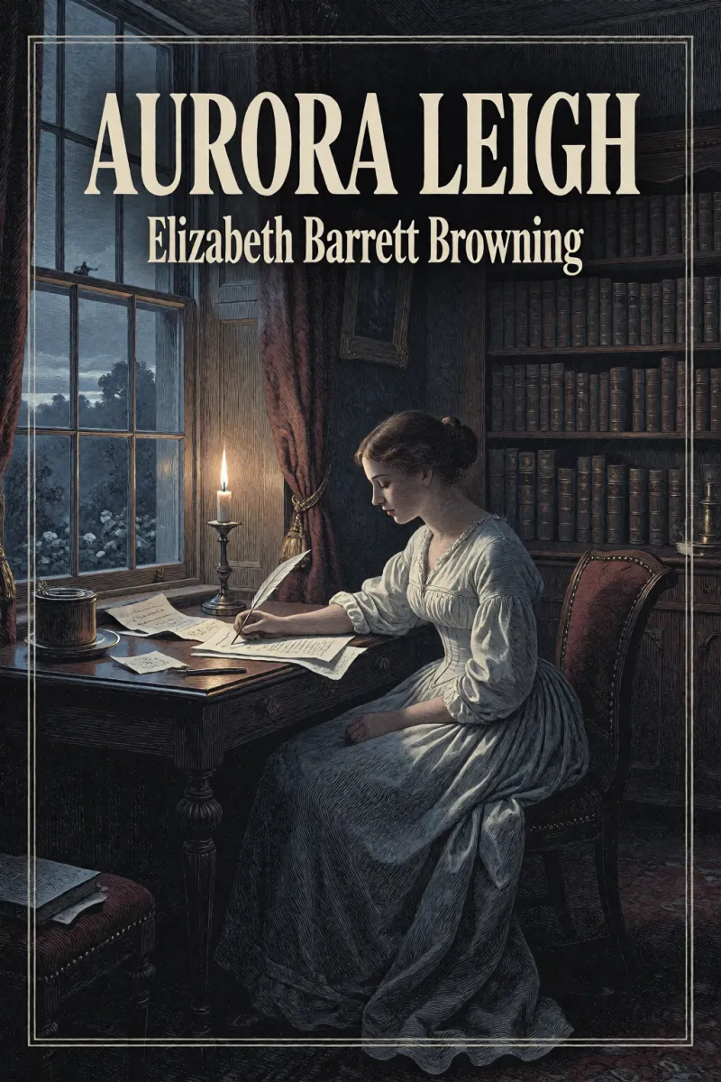 Cover of Aurora Leigh by Elizabeth Barrett Browning