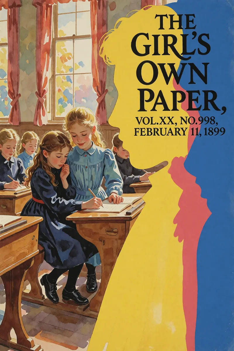 Cover of The Girl's Own Paper, Vol. XX, No. 998, February 11, 1899 by Various