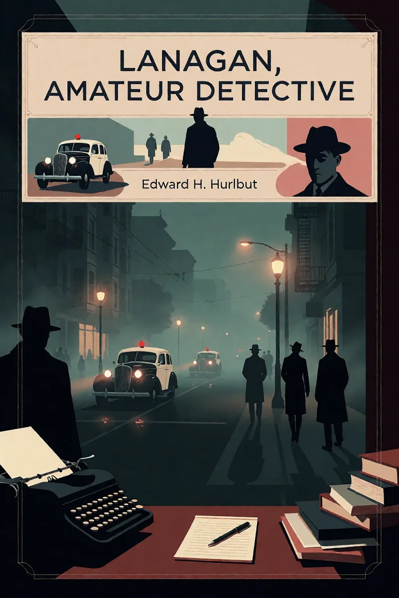 Cover of Lanagan, Amateur Detective by Edward H. Hurlbut