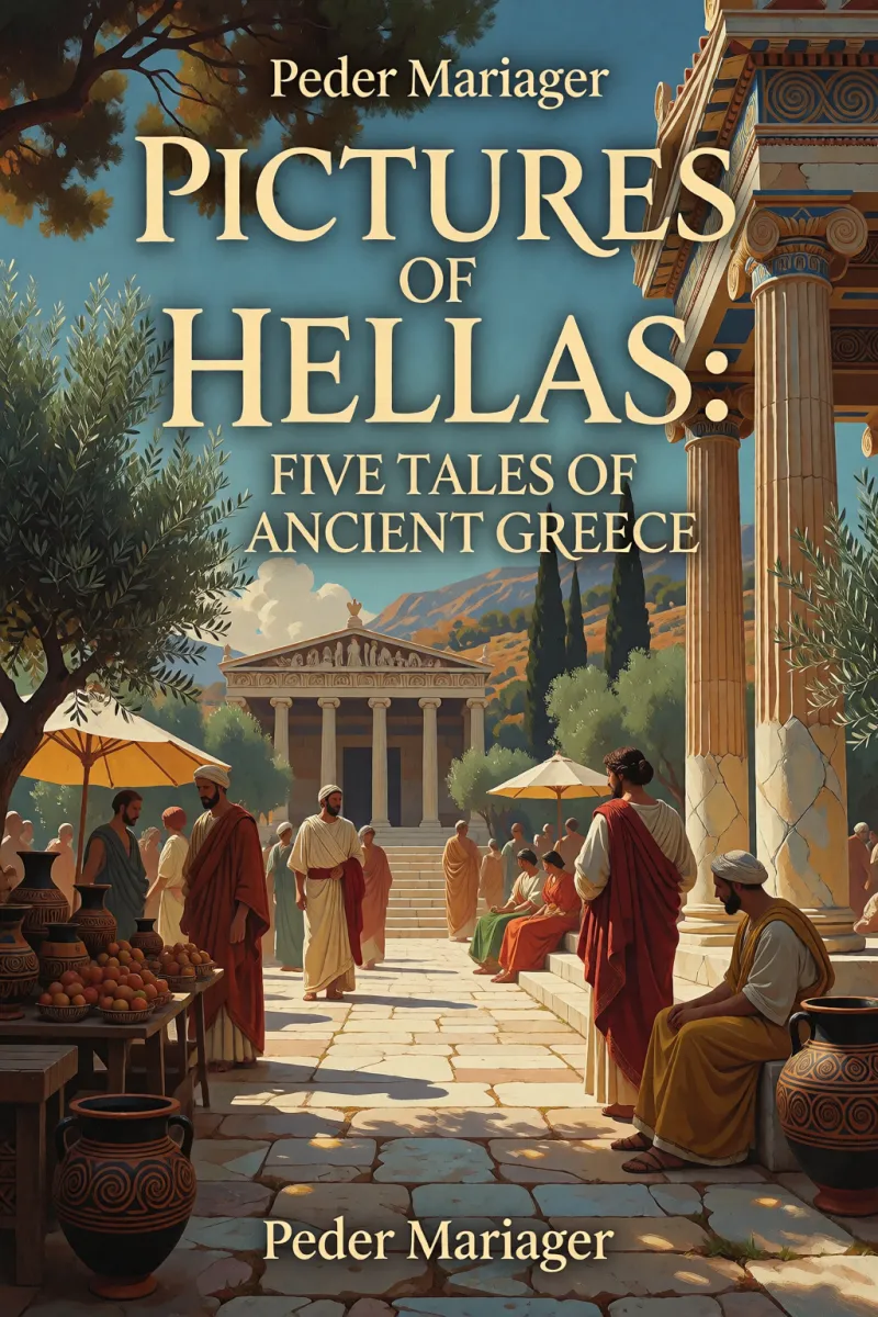 Cover of Pictures of Hellas: Five Tales of Ancient Greece by Peder Mariager
