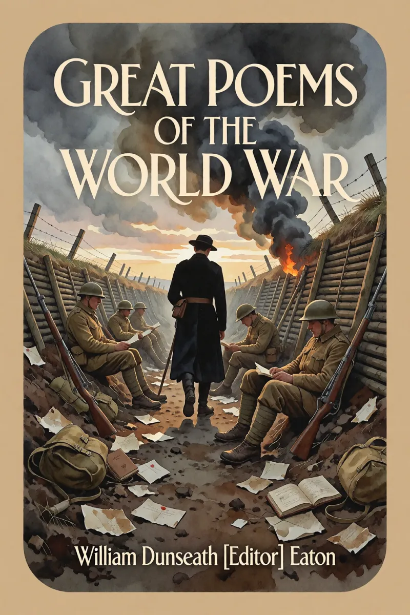 Cover of Great Poems of the World War by William Dunseath [Editor] Eaton