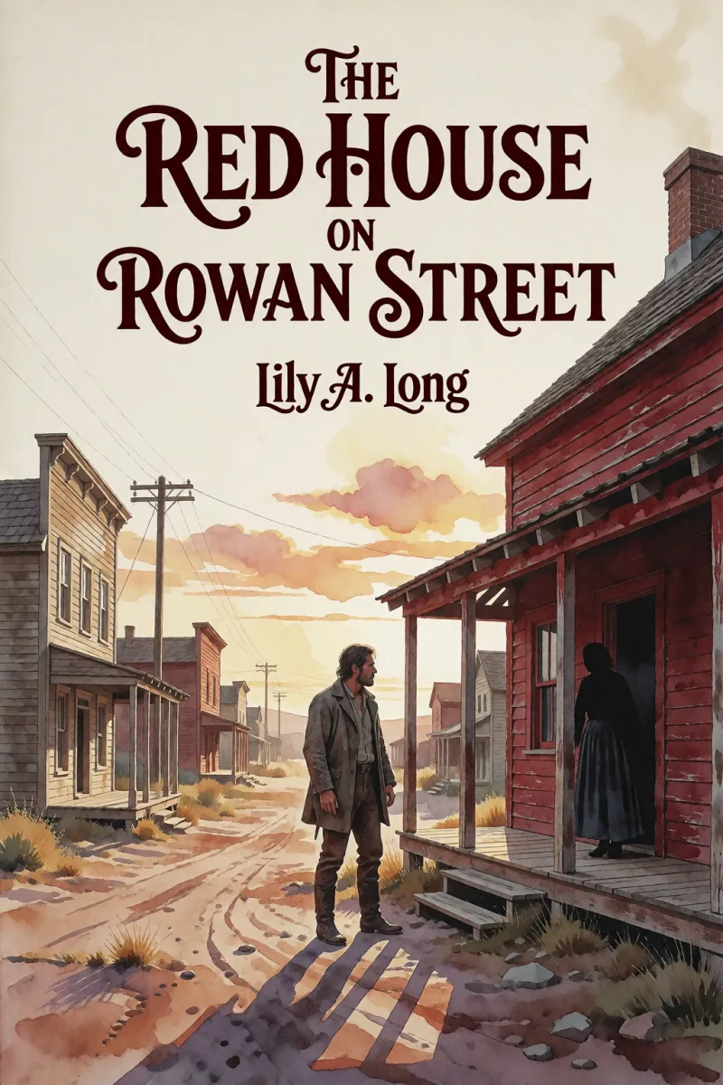 Cover of The Red House on Rowan Street by Lily A. Long