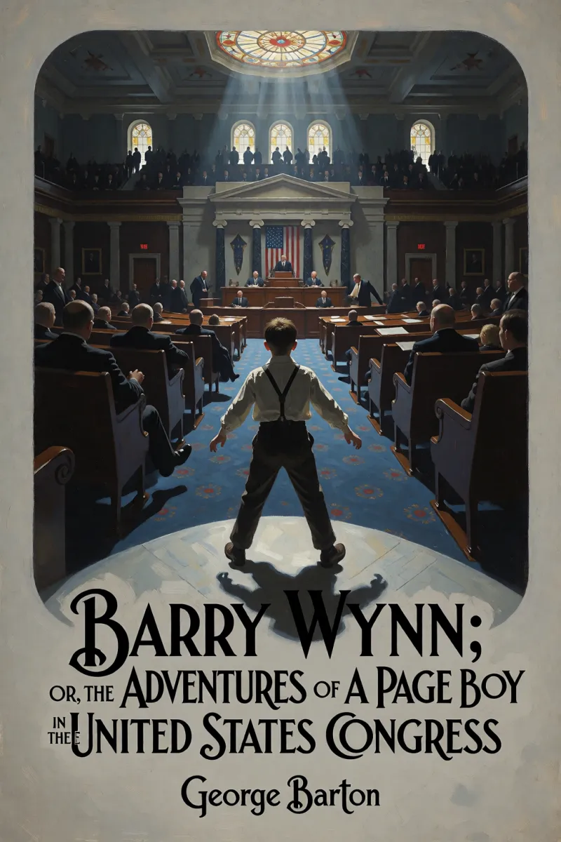 Cover of Barry Wynn; Or, The Adventures of a Page Boy in the United States Congress by George Barton