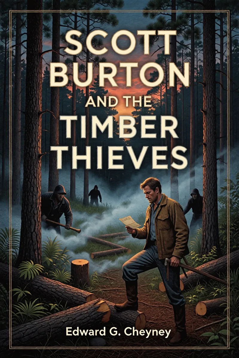 Cover of Scott Burton and the Timber Thieves by Edward G. Cheyney