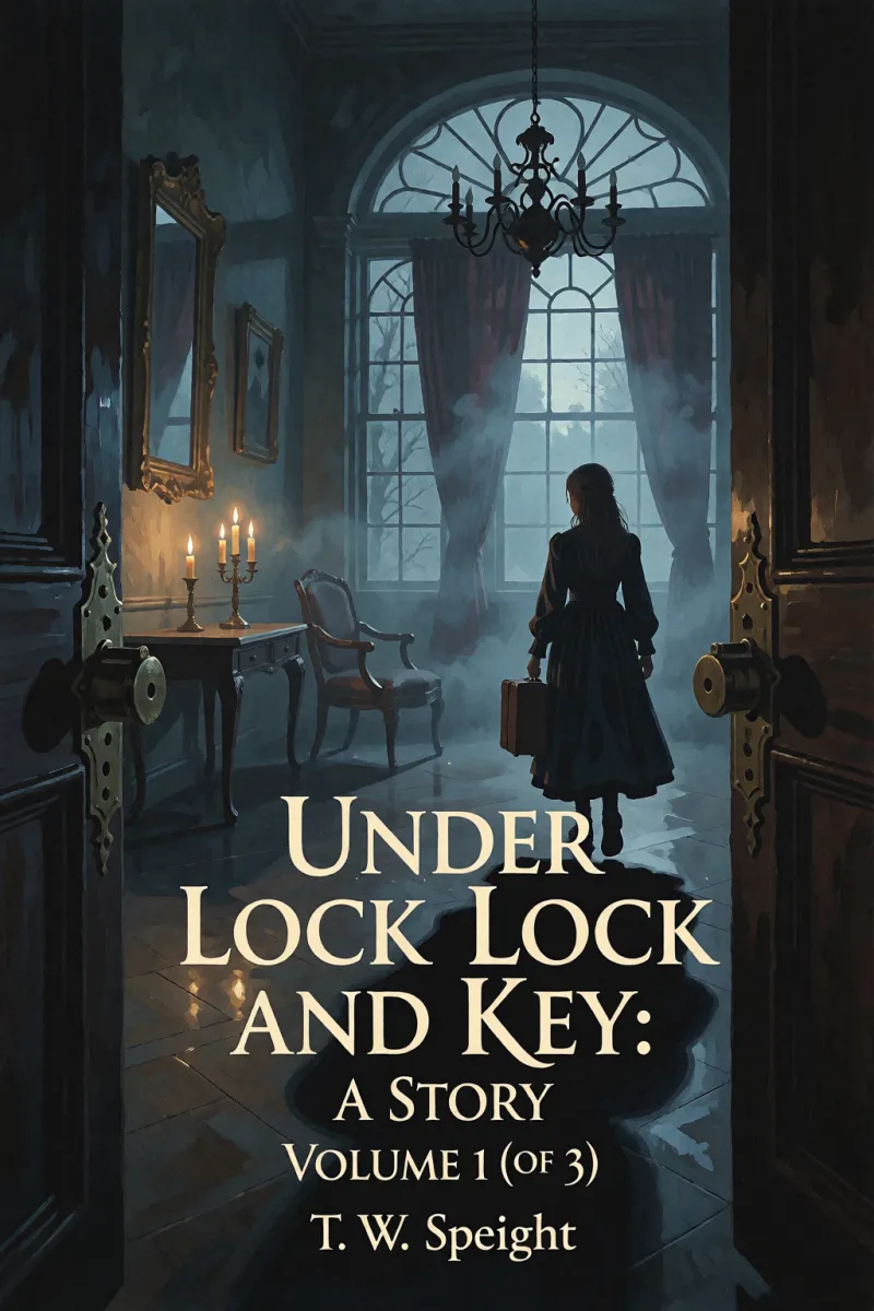 Cover of Under Lock and Key: A Story. Volume 1 (of 3) by T. W. Speight