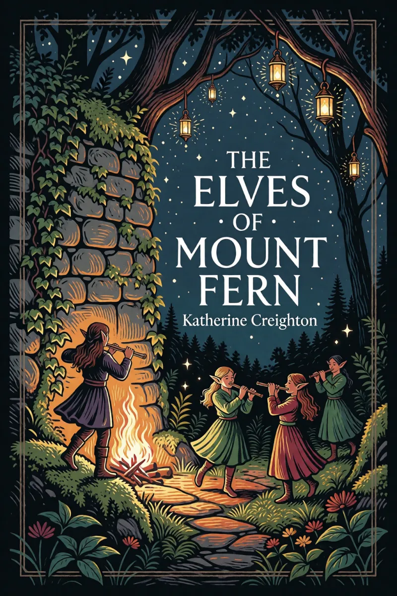 Cover of The Elves of Mount Fern by Katherine Creighton