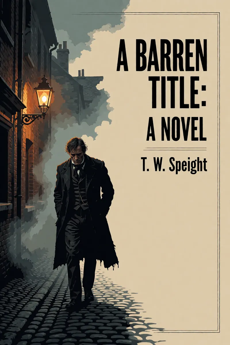 Cover of A Barren Title: A Novel by T. W. Speight