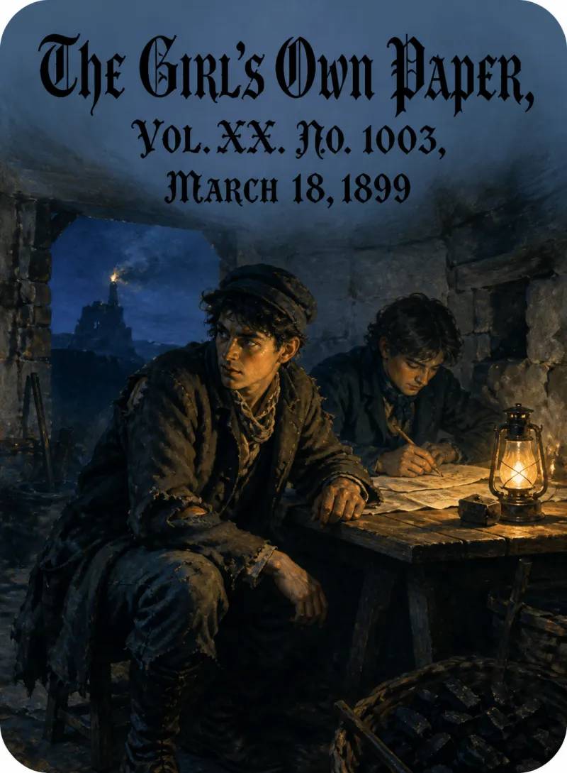Cover of The Girl's Own Paper, Vol. XX. No. 1003, March 18, 1899 by Various