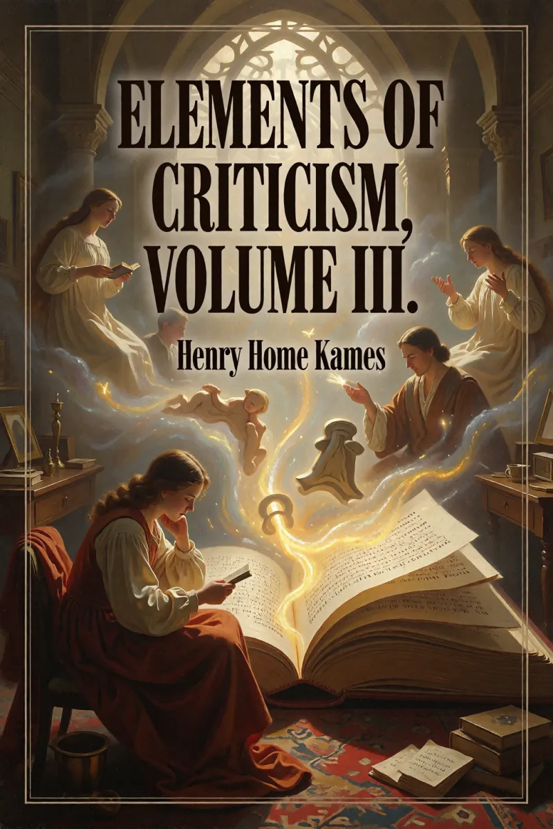 Cover of Elements of Criticism, Volume III. by Henry Home Kames