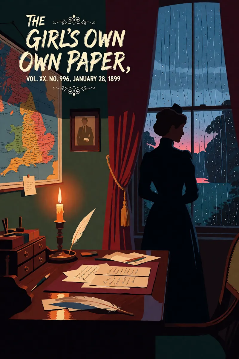 Cover of The Girl's Own Paper, Vol. XX. No. 996, January 28, 1899 by Various
