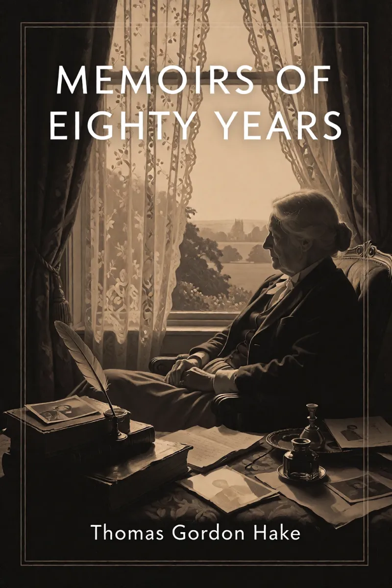 Cover of Memoirs of Eighty Years by Thomas Gordon Hake