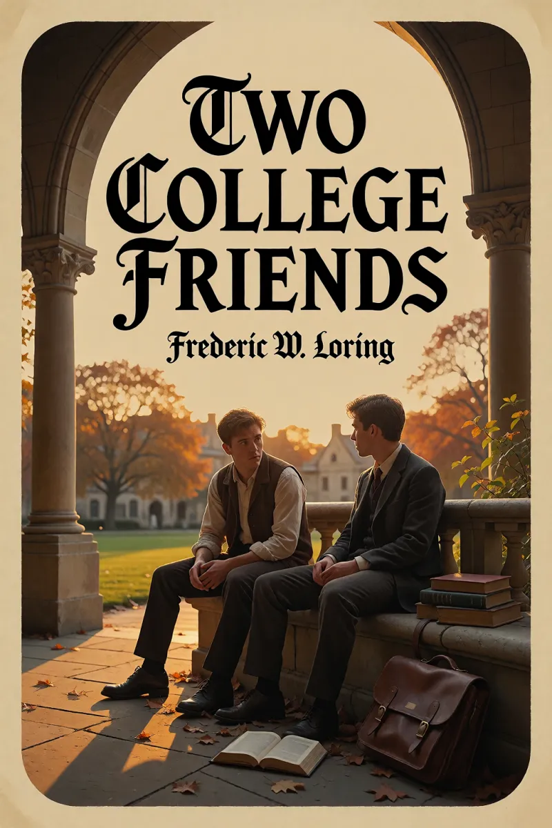 Cover of Two College Friends by Frederic W. Loring