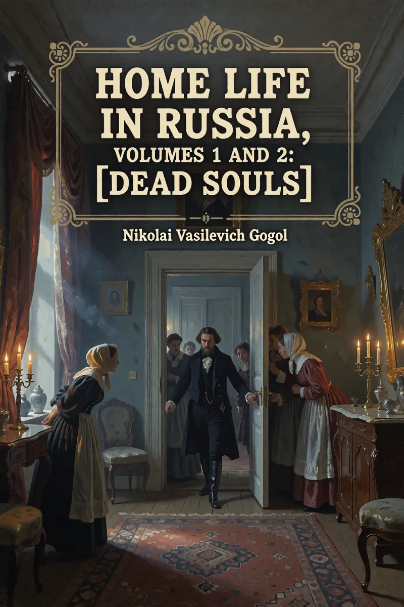 Cover of Home Life in Russia, Volumes 1 and 2: [Dead Souls] by Nikolai Vasilevich Gogol