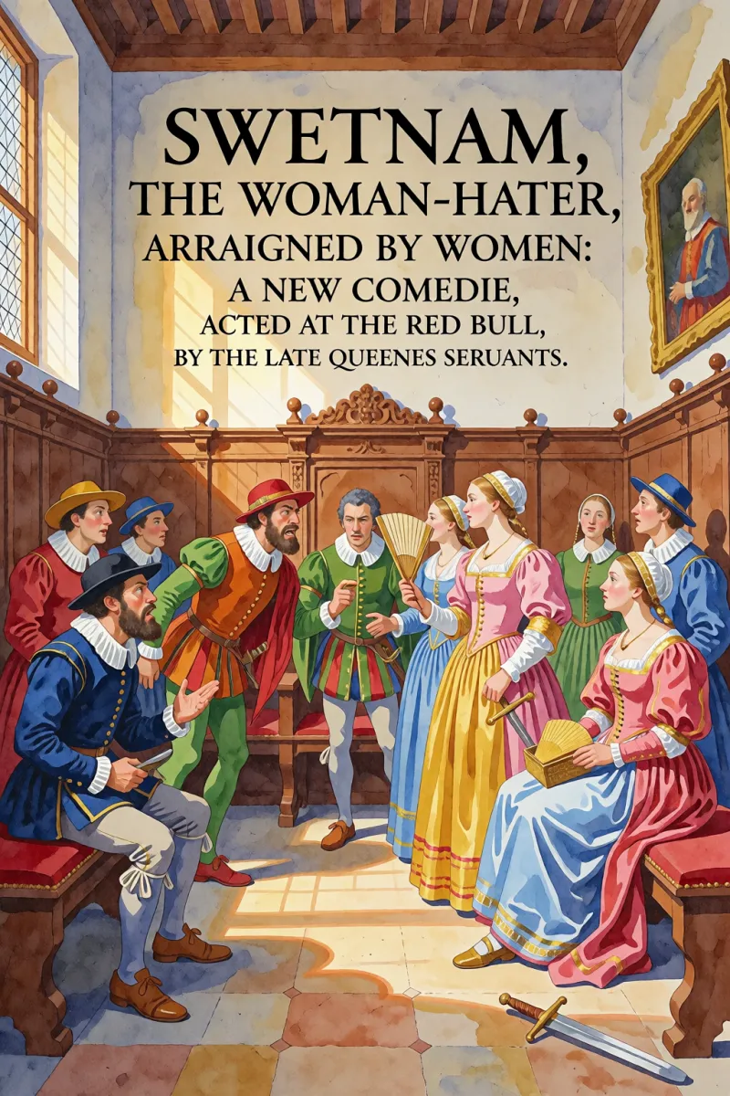 Cover of Swetnam, the Woman-hater, arraigned by women: A new comedie, acted at the Red Bull, by the late Queenes seruants. by Anonymous