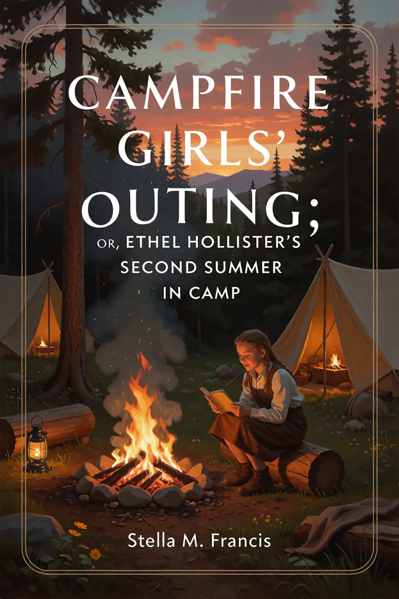 Cover of Campfire Girls' Outing; Or, Ethel Hollister's Second Summer in Camp by Stella M. Francis