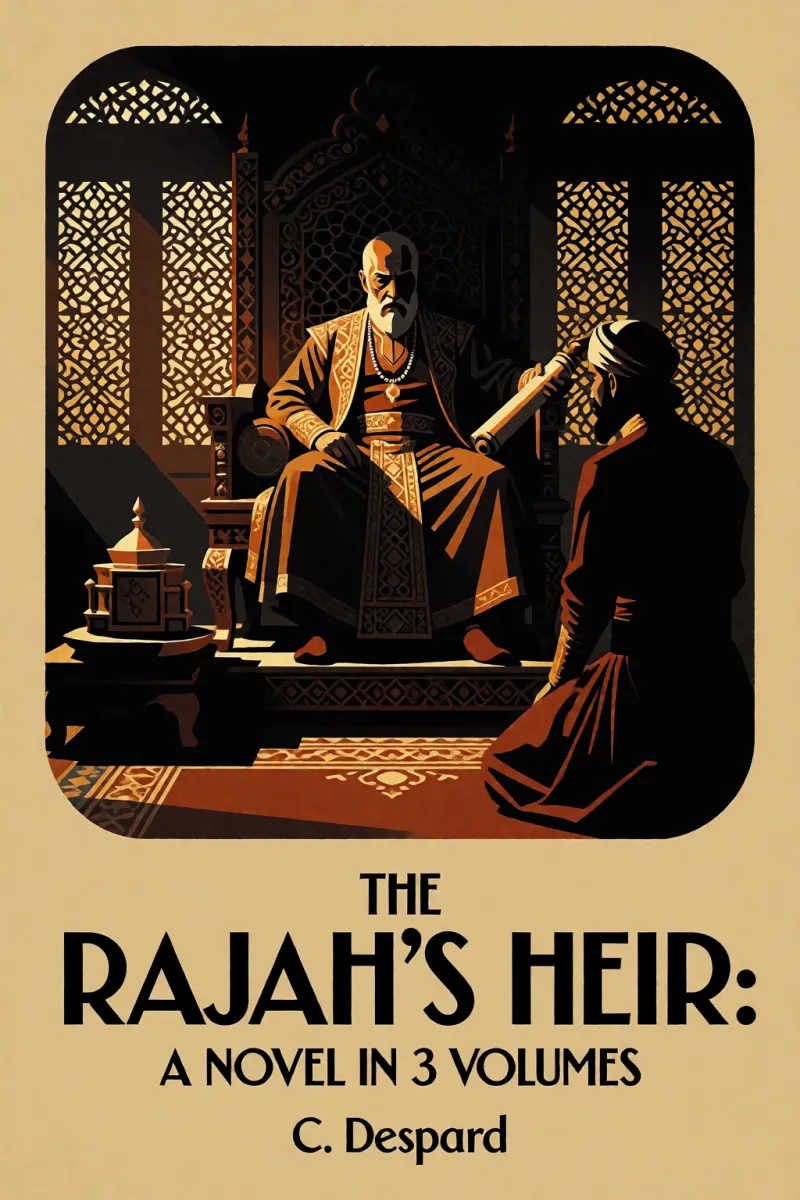 Cover of The Rajah's Heir: A Novel in 3 volumes by C. Despard