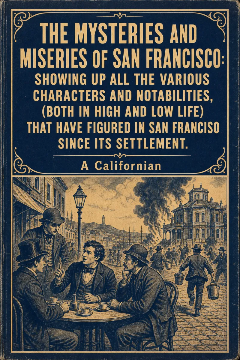 Cover of The Mysteries and Miseries of San Francisco: Showing up all the various characters and notabilities, (both in high and low life) that have figured in San Franciso since its settlement. by A Californian