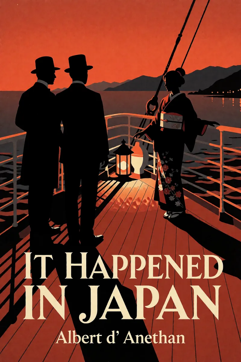 Cover of It Happened in Japan by Albert d' Anethan