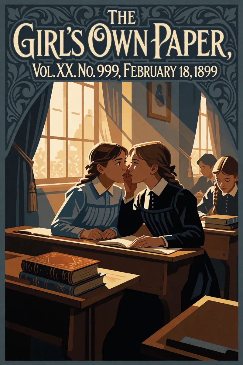 Cover of The Girl's Own Paper, Vol. XX. No. 999, February 18, 1899 by Various