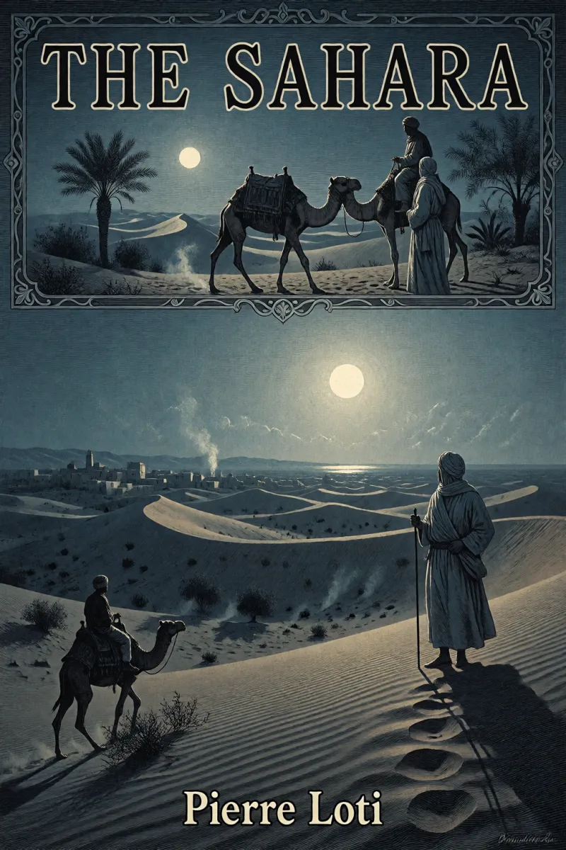 Cover of The Sahara by Pierre Loti