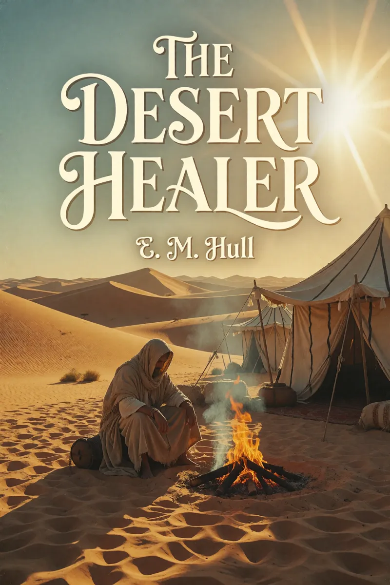 Cover of The Desert Healer by E. M. Hull