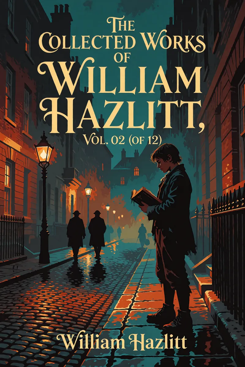 Cover of The collected works of William Hazlitt, Vol. 02 (of 12) by William Hazlitt