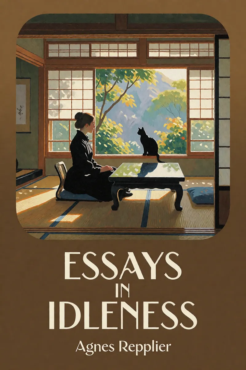 Cover of Essays in Idleness by Agnes Repplier