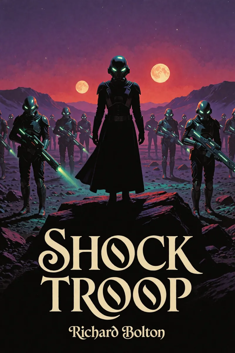 Cover of Shock Troop by Richard Bolton