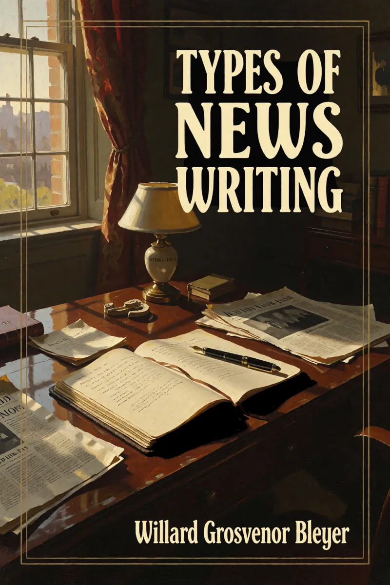 Cover of Types of News Writing by Willard Grosvenor Bleyer