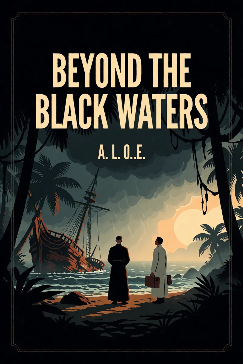 Cover of Beyond the Black Waters by A. L. O. E.