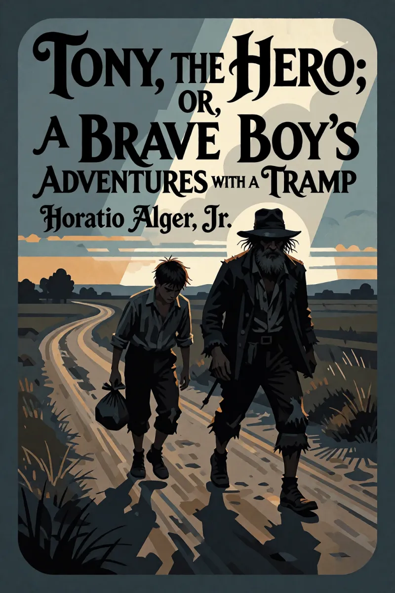 Cover of Tony, the Hero; Or, A Brave Boy's Adventures with a Tramp by Horatio Alger, Jr.