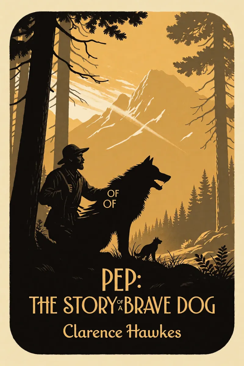 Cover of Pep: The Story of a Brave Dog by Clarence Hawkes